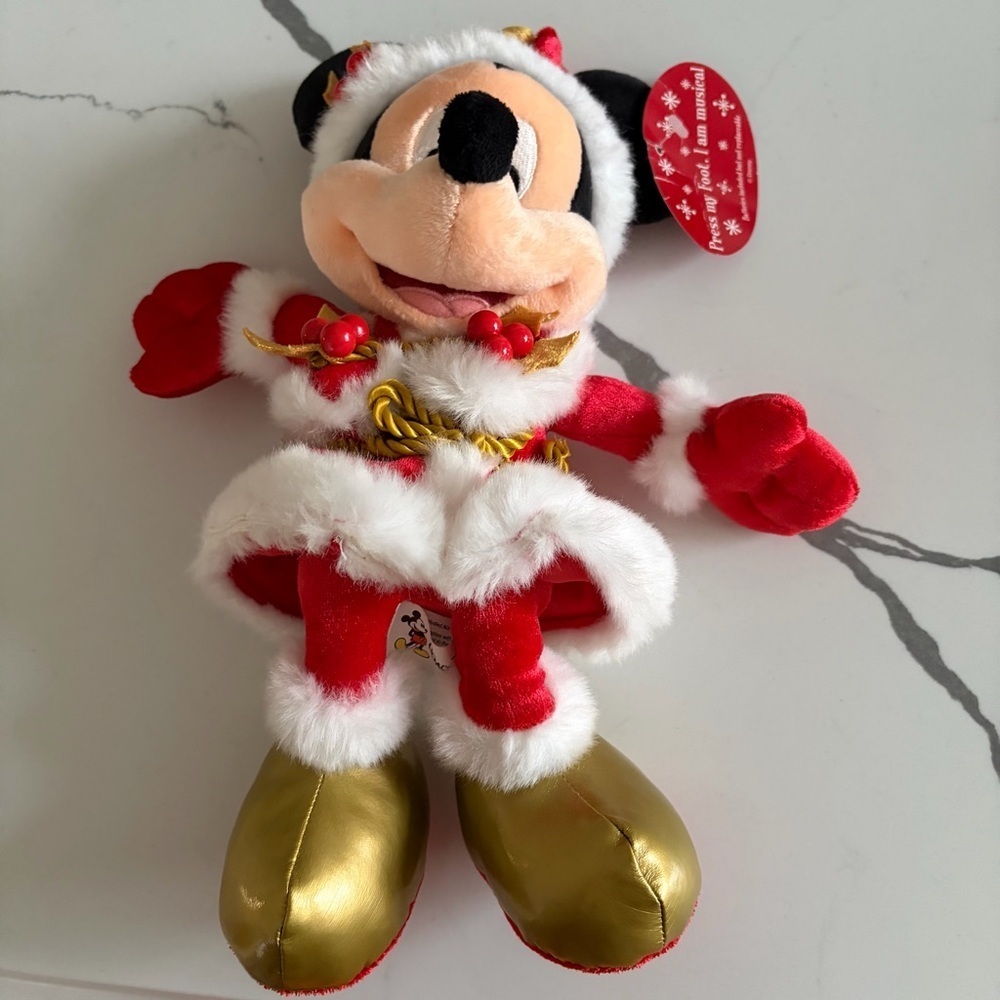 Disney Holiday Mickey Mouse Plush Toy